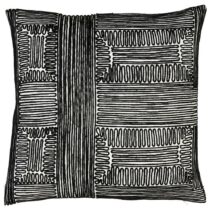 Dekoračný Vankúš Agadir, 45/45cm, Biela, Čierna - Textil do domácnosti > Textil do obývačky > ...