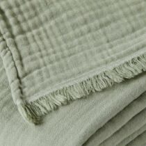 Denná Prikrývka Mirsa, 150/210cm, Zelená - Textil do domácnosti > Textil do obývačky > Deky a ...