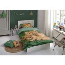 Detská Posteľná Bielizeň Lion Couple Ca. 140x200cm - Detská izba > Textil do detskej izby > De...