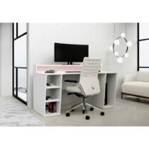 Herný Stôl Tezaur Biela 160 Cm - Nábytok do kancelárie a pracovne > Písacie stoly