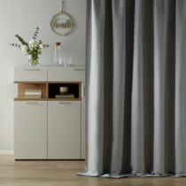 Hotový Záves Haru Sivá, 140x245cm - Textil do domácnosti > Závesy a záclony > Hotové závesy
