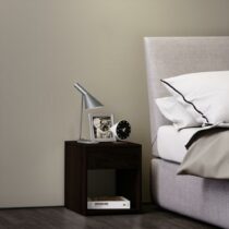 Nočný Stolík Sledo Mini Orech - Spálne > Malý nábytok do spálne > Nočné stolíky