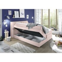 Posteľ Boxspring Space 2 180x200cm Ružová - Spálne > Postele > Americké postele