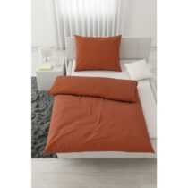 Posteľná Bielizeň Iris, 140/200cm, Oranžová - Textil do domácnosti > Textil do spálne > Posteľ...