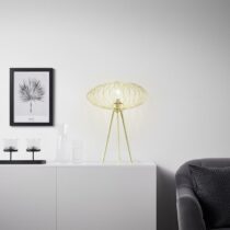 Stolová Lampa Tiziana Zlatá - Osvetlenie, lampy a svetlá > Osvetlenie do interiéru > Nočné lam...