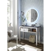 Toaletný Stolík Bondy Biela/drevodekor - Malý nábytok > Kozmetické stolíky