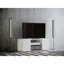 Tv-skrinka Lowina Š: 95cm Biela - Obývacie izby > Stolíky do obývačky > TV a audio stolíky