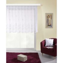 Záclona, Biela Andrea, 300/145 Cm - Textil do domácnosti > Závesy a záclony > Záclony